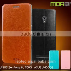 MOFi Case Cover for ASUS ZenFone 6 A600CG, Leather Back Cover for ASUS ZenFone 6 Mobile Phone thumbnail-1