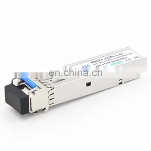 Factory Price BiDi SFP 1310nm-TX/1490nm-RX 20km DOM LC SMF Module Gigabit 1.25Gbs Transceiver thumbnail-1