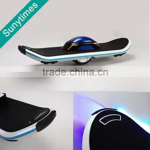 2016 Wholesale Hoverboard New Design Flash LED Light One Wheel Electric Skateboard Self Balancing Electric Unicycle Scooter thumbnail-1