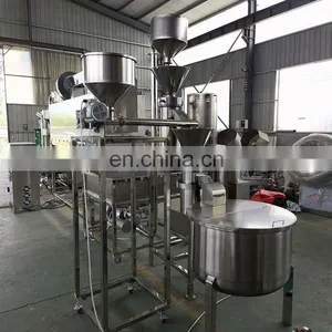 Cheap Price Stainless Steel Peanut Grinding Machines For Sale Tahini Making Machine Sesame Groundnut Butter Machine Whole Line thumbnail-5