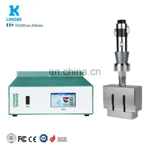 LINGKE Manufacturer 15kHz 2600w Green Ultrasonic Generator Welding System With Sonotrode thumbnail-1