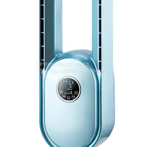 Bladeless Fan Home Safety Bladeless Fan Floor Fan Desktop Remote Control Head Shaking Fan Electric Wind（Wechat:13510231336） thumbnail-3