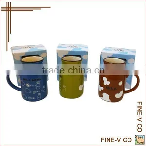 Ceramic Milk Mug With Printing Ceramic Milk Jar thumbnail-1
