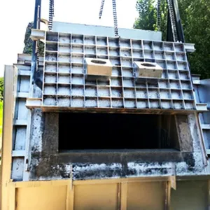 Industrial Aluminum Copper Rectangular Melting Furnace thumbnail-3
