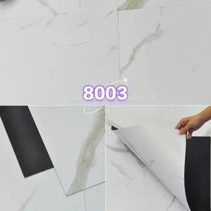 Office Marble Block Plastic Floor Cafe Milk Tea Restaurant Cement Grey PVC Floor Glue thumbnail-1