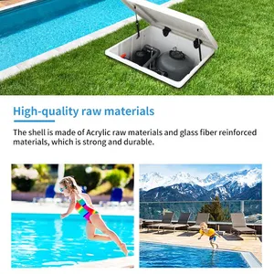 Factory Integrated Inground Filtration Box Sand Pool Filter With Fiberglass Shell thumbnail-5