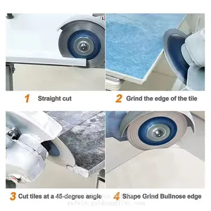 Diamond Grinding Disc Ground Cement Stone Grinding Disc Concrete Processing Angle Grinding Floor Polishing Grinding Wheel thumbnail-5