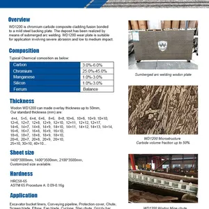10+10 Thickness Wear-Resistant Clad Plates for Mining Excavators Bucket Wheel Excavator With Bosch Rexroth Hydraulic Cylinder thumbnail-5
