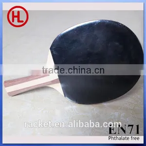 Shrink Wrapping Promotional Poplar Wooden Ping Pong Table Tennis Racket Set Wholesale thumbnail-1