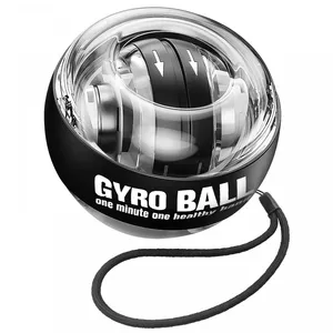 Magnetic Luminous Power Ball Finger Grip Gyro Wrist Exercise Fitness Decompression Training for Arm Workout thumbnail-1