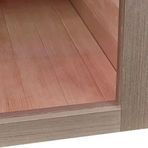 Solid Wood Infrared Sauna for 4 People Dry Water Therapy Room Sauna Far Infrared Sauna thumbnail-4