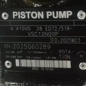 A10VSO28 A10V A10VSO A10VSO45 A10VSO71 A10VSO74 Series Hydraulic Piston Pump R902406888 a A10V O 28 DFR /31L-PRC62N00 -SO277 thumbnail-3