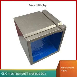 Cast Iron Slotted Inspection Pad Box, Radial Drill, Magnetic Square Box, T-slot Measuring Square Tube thumbnail-1