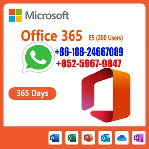 Office 365 E5 Enterprise 1 Year 200users Subscription License Key thumbnail-1