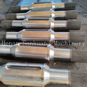 Custom CNC Machined Gear Shaft for Transmission Systems thumbnail-1