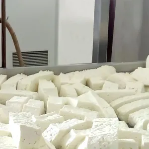 Mozzarella Cheese Cooking Scalding Stretching Cutting Machine thumbnail-5