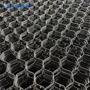 Perforated Grid Factory Wholesale Perforating & Riveting Customization 1mx2m Hexsteel Mesh Tortoise Shell Net thumbnail-4