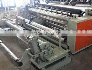 Simple Type Automatic Plastic Film Slitting Rewinding Machine thumbnail-1