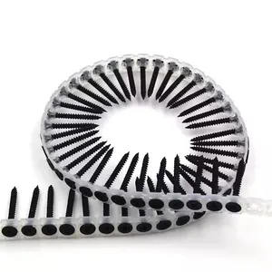Professional Grade Collated Fasteners Plastic Strip White Zinc, 25/35/40mm, Mill Test Report Available, Standard Compliant, Factory Supply thumbnail-5