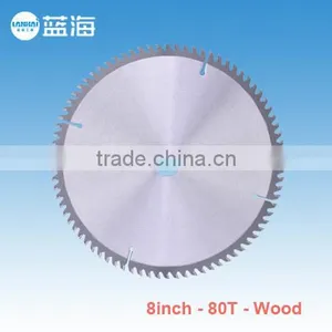 8''-80T Good Performance Alloy TCT Circular Saw Blade thumbnail-1