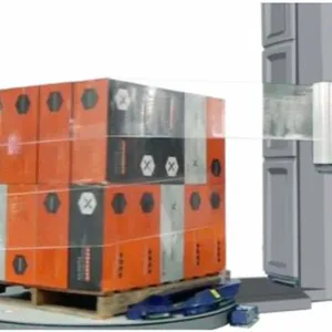 X100a Fully Automatic Pallet Stretch Wrapping Machine 2000KG Max Load thumbnail-1