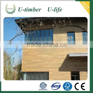 Various Styles Wood Plastic Composite WPC Wall Panel Cladding thumbnail-1
