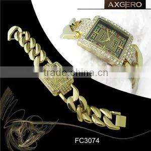 New Crystal Fashion Wrist Women Watches Gift Set thumbnail-1