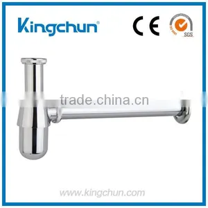 Lastest Arrival Brass Sink Bottle Trap Chrome Plated Waste Siphon Basin Accessories(J281) thumbnail-1