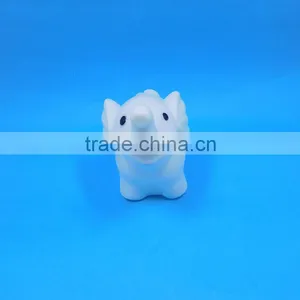 Self- Design Soft Vinyl Elephant Toys Flashing Led Light Elephant Toys Manufacturer thumbnail-3