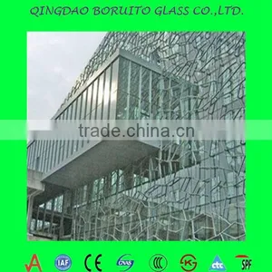 5mm 8mm Tempered Patterned Building Glass thumbnail-5