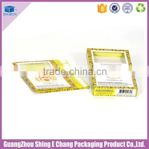 2016 Logo Customized Paper Printing Display Unique Packaging Box for Cigar With Insert thumbnail-4