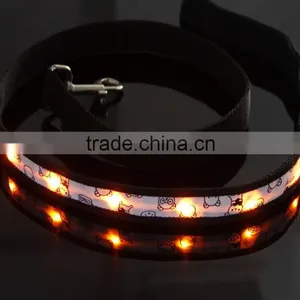 Safety Pet id Tag, Led Dog Pet Tag Flashing Light Up Safety Collar thumbnail-1