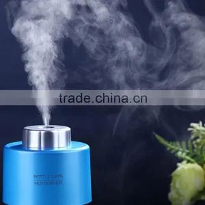 USB Portable Humidifier Essential Aroma Diffuser MIst Maker Water Bottle Cap Ultrasonic Humidifier Air Purifier thumbnail-1