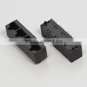 Multi-Port RJ45 Network PCB Jack thumbnail-1