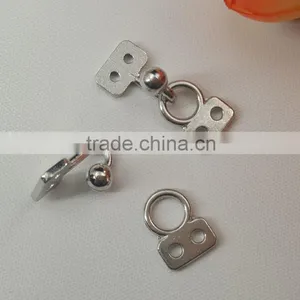 Sedex Audited 2 Pillar Zinc Alloy Metal Hook and Eye For Ladies Dress and Swimming Wear thumbnail-4