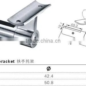 Satin Stainless Steel Railing Bracket thumbnail-1