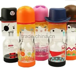 Factory-direct Plstic Hat Cup ,unbreakable Soda Bottles,food Grade Handy Bottles thumbnail-6