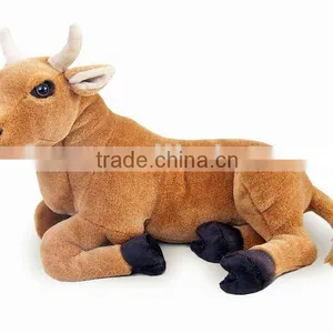 Big Size Plush Lying Stuffed Animal Toy Plush Farm Animal Toys thumbnail-1