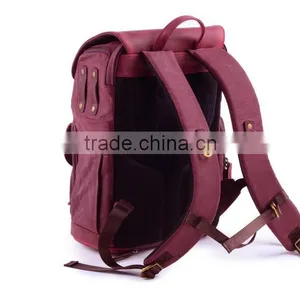 2016 Michael Korss Leather Lady Travelling Backpack,vintage Waterproof Digital Cameras Backpack thumbnail-2
