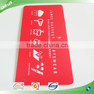 Hot Sale Direct Factory Custom Bright Pink Color Paper Hang Tags for Women Jeans Sportswear thumbnail-2