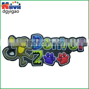 Eco-friendly 2D & 3D Plastic Letters Sticker thumbnail-4