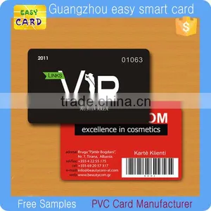 Customized Printing PVC Barcode Membership Card thumbnail-1