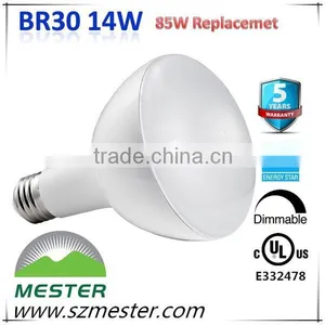 UL Energy Star E26 1050lm 120v 14w Led Br30 Bulb ul thumbnail-1