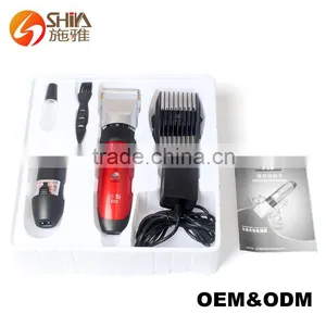 Hot Popular China Baby Rechargeable Price Razor Blade Sharpening Hair Cutting Battery Power Clipper Trimmer Shaver Manufacturer thumbnail-2