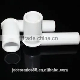 High Purity Right Angle 95% Alumina Spark Plug Ignition Rod High Voltage Insulation Fire Protective Cap for Spark Plug Electrode thumbnail-1