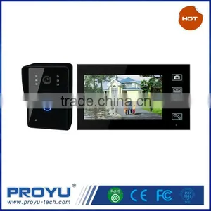 Clear Night-viewing 2.4GHz 7 Inch TFT Digital Wireless Video Door Phone thumbnail-1