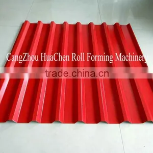 2016 Hot Design Galvanized Roof & Wall Panel Cold Roll Forming Machine thumbnail-4