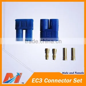 Maytech Battery/ESC Connector EC3 Female and Male in Pair thumbnail-1