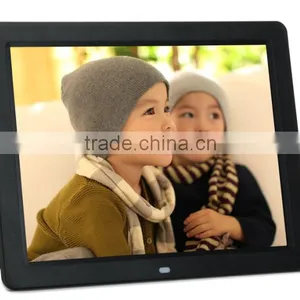 OEM 12 Inch Digital Photo Frame Time Wall Clock Wholesale thumbnail-3