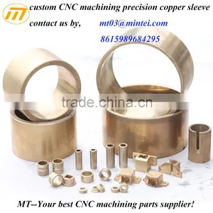 Custom Precision CNC Machining Brass Bushing thumbnail-4